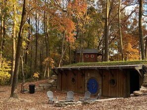 Overnattingsstedets uteområder