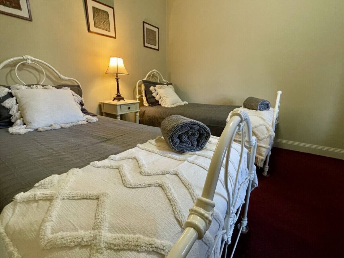 2 bedrooms, iron/ironing board, travel cot, WiFi