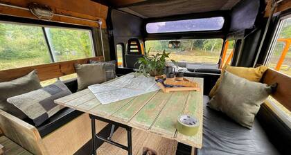 Vintage all terrain Italian army truck