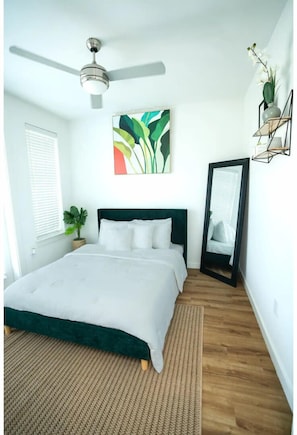 1 bedroom, iron/ironing board, free WiFi, bed sheets