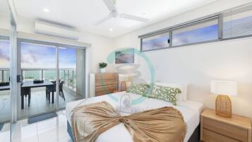 Premier Condo | Laptop workspace, soundproofing, iron/ironing board, travel crib