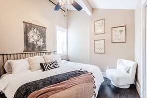 3 bedrooms, iron/ironing board, travel crib, free WiFi