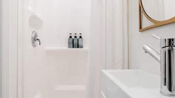 Hair dryer, towels