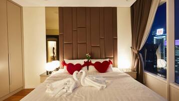 9 habitaciones y ropa de cama