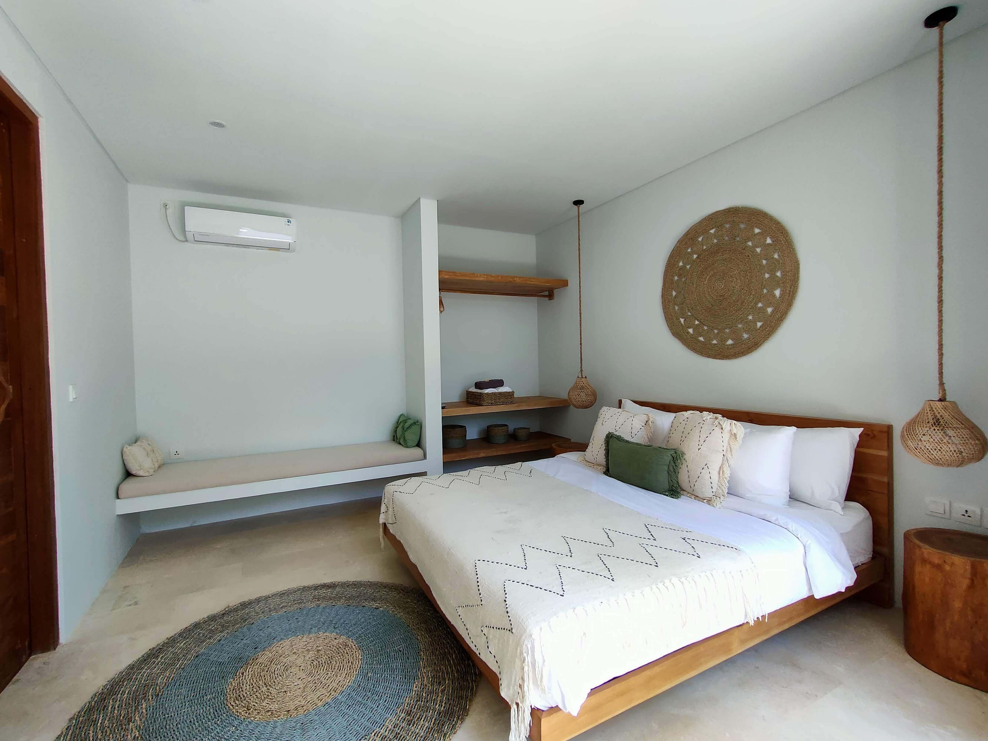 Vila luxo, piscina particular | Roupas de cama de algodão egípcio, roupas de cama premium, frigobar