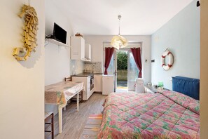 1 makuuhuone, ilmainen Wi-Fi, vuodevaatteet