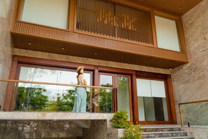 Fachada de la propiedad