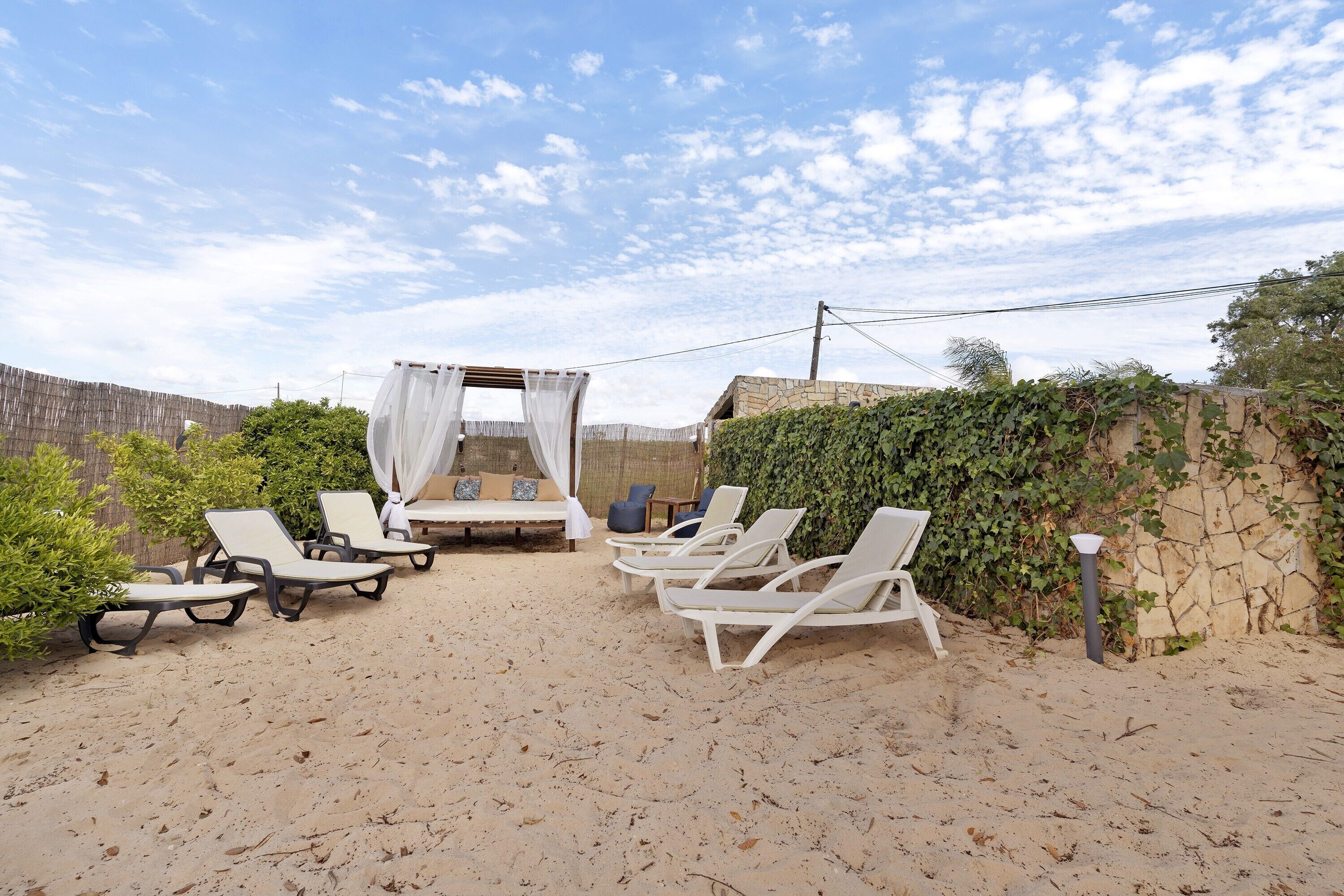 Enceinte de l’hébergement