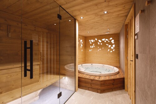 Chalet Bio Corti 4 Personnes Avec Bain à Remous et Sauna