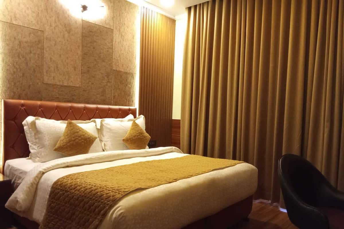 Studio Suite Bisnis | 1 kamar tidur, brankas, tirai kedap cahaya, dan kedap suara