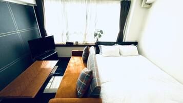 1 間睡房、書桌、免費 Wi-Fi、床單