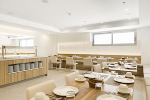 Daily buffet breakfast (EUR 15 per person)