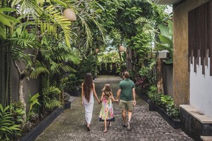 Fachada de la propiedad