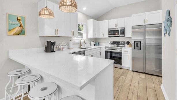 Private kitchen - Coastal Paradise Steps to Tybee (Tybee Island)