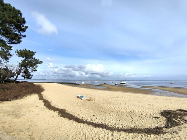 Una spiaggia nelle vicinanze