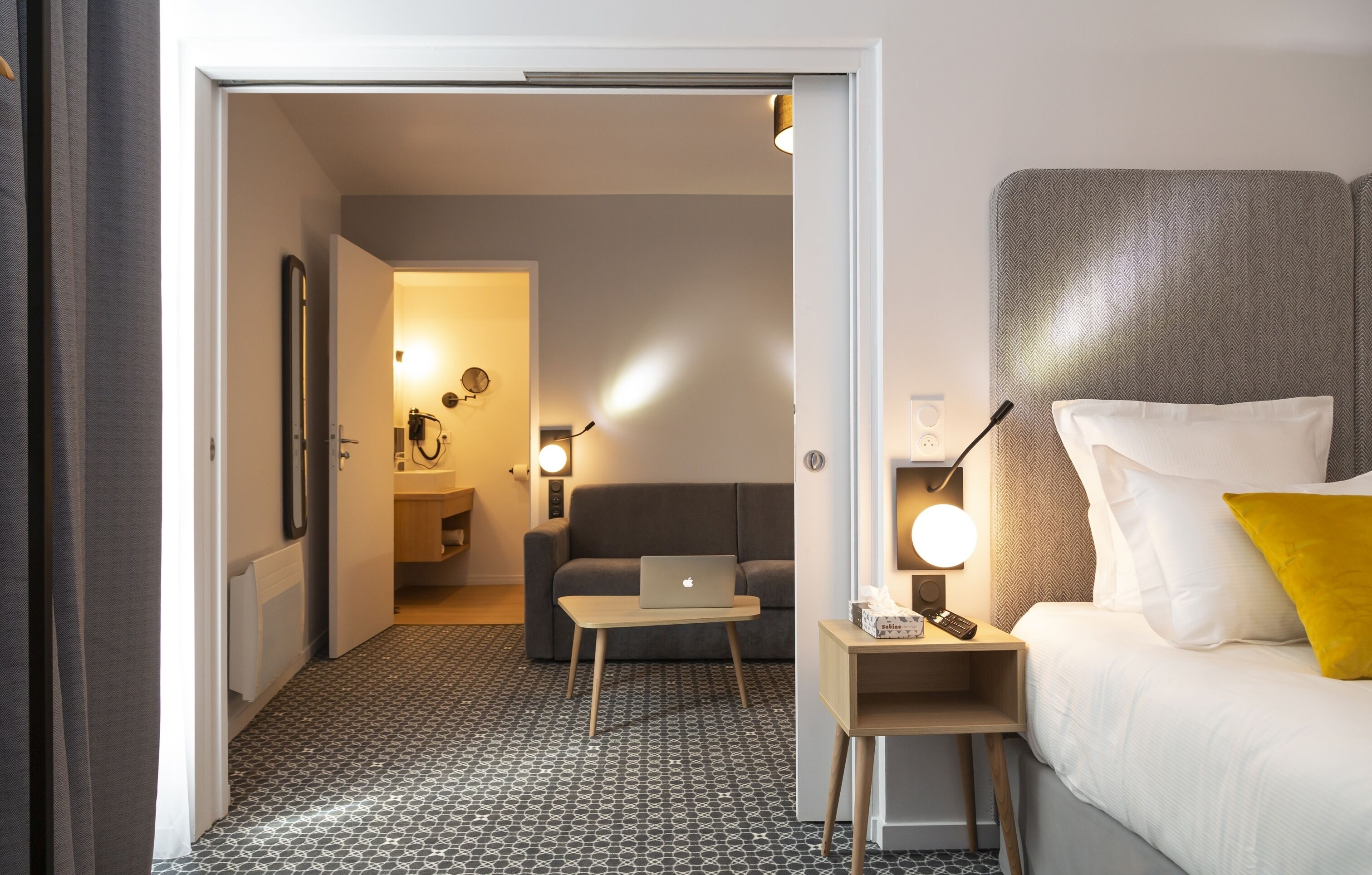 Een kluis op de kamer, gratis wifi, beddengoed