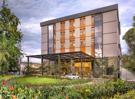 Fachada de la propiedad