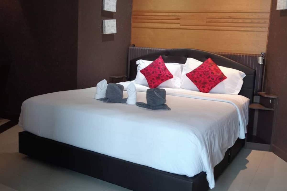 Penthouse exclusivo | 1 habitación, ropa de cama de alta calidad y edredón