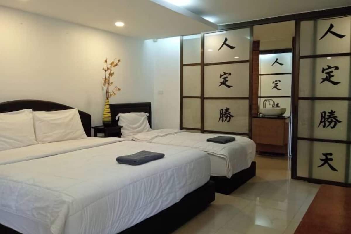 1 habitación, ropa de cama de alta calidad y edredón
