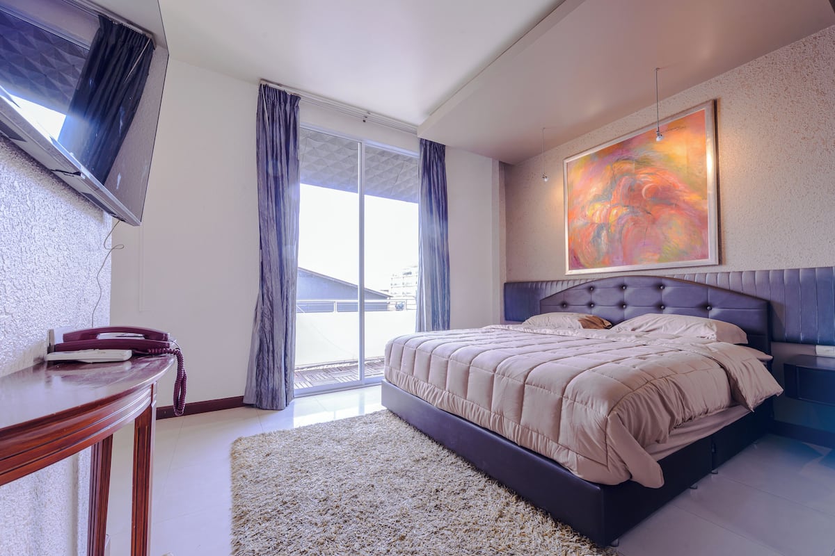 Dúplex exclusivo | 1 habitación, ropa de cama de alta calidad y edredón