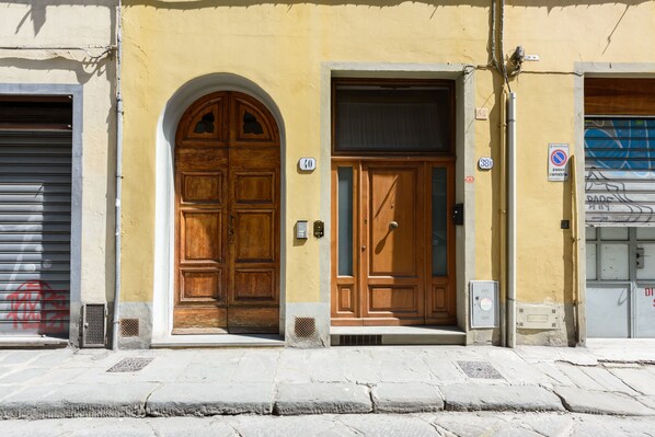 Fassade der Unterkunft