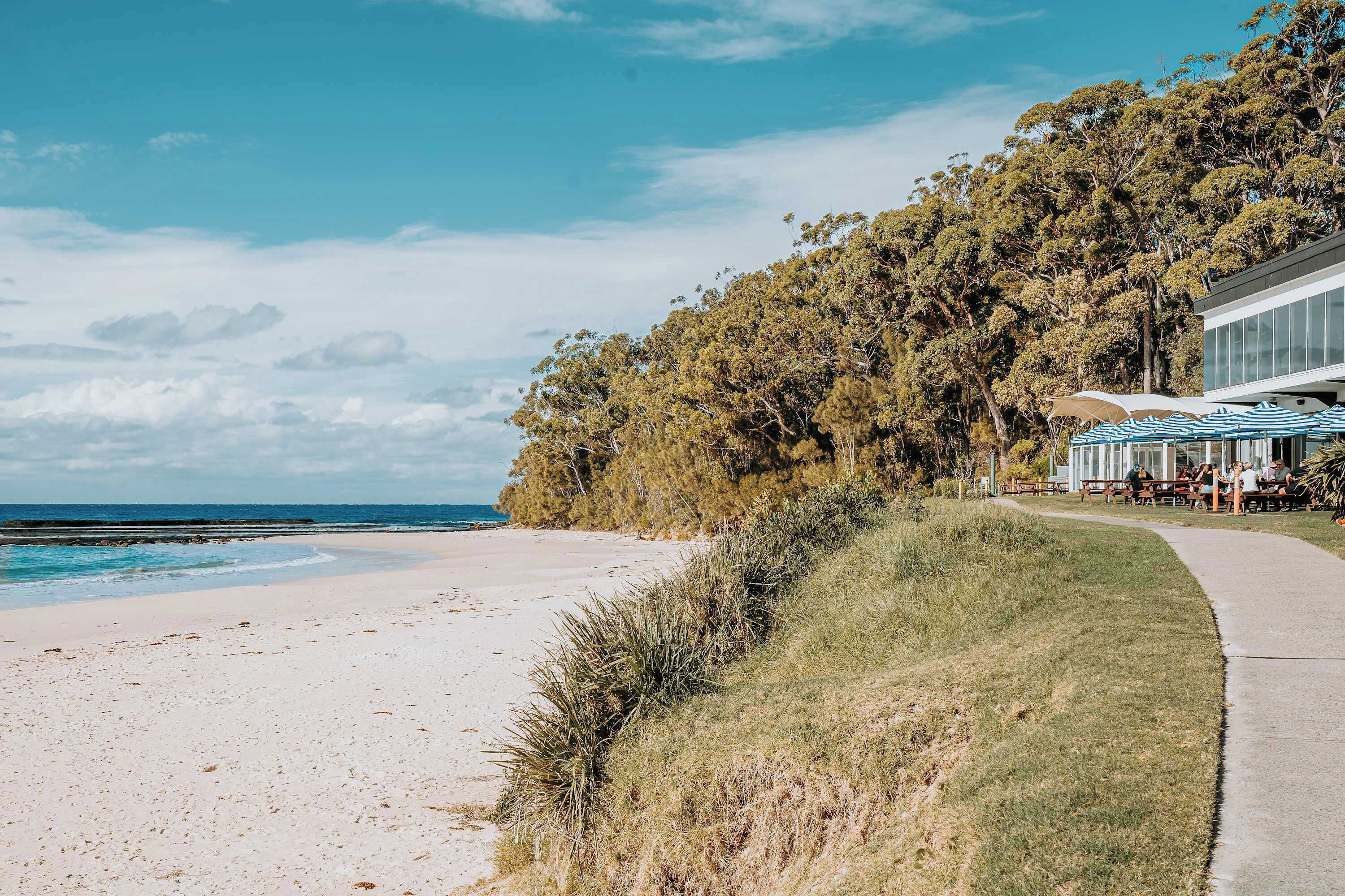 Beach nearby