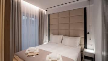 Junior-Suite | Bettwäsche aus ägyptischer Baumwolle, hochwertige Bettwaren