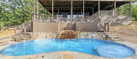 Piscine chauffée