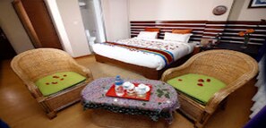 디럭스 더블룸 | 무료 WiFi, 침대 시트