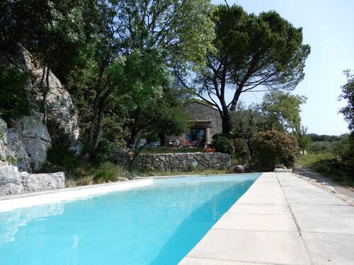 mas en Pleine Guarrigue à 25 min D'uzès