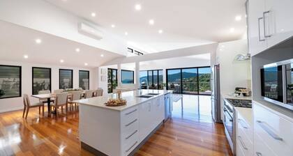 Luxury home with stunning views, gentle ocean breezes and a relaxing spa.