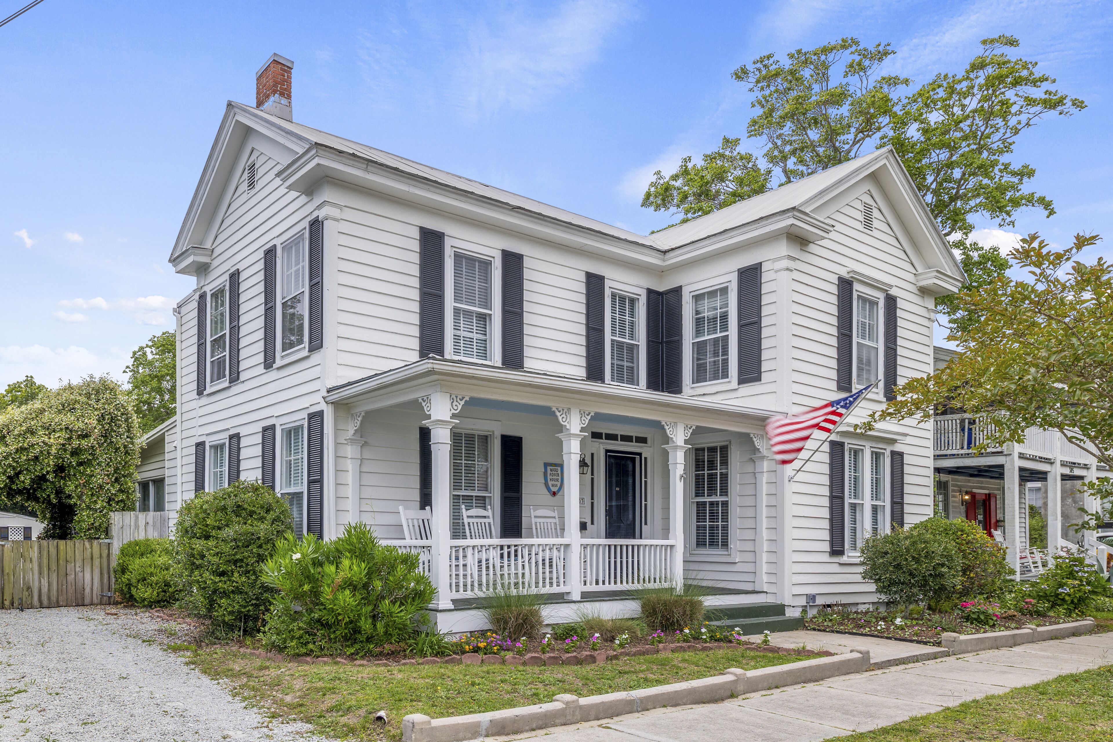 NEW Turner Place, Soundside Historic Home in Downtown Beaufort, NC!