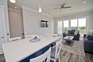 Dining - Village West #16, Oceanview Townhouse in Emerald Isle, NC! (Emerald Isle)