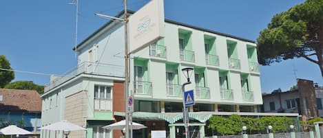 Fassade der Unterkunft