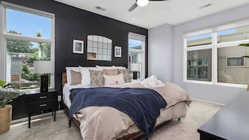 3 habitaciones, escritorio, wifi y ropa de cama