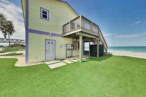 Exterior - Oceanfront in Saint Augustine! Unmatched Ocean Frontage & Privacy! Beach House on Vilano Beach (St. Augustine)
