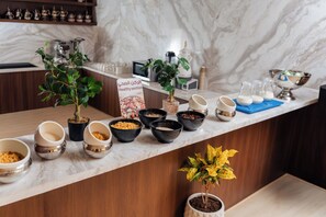 Breakfast buffet
