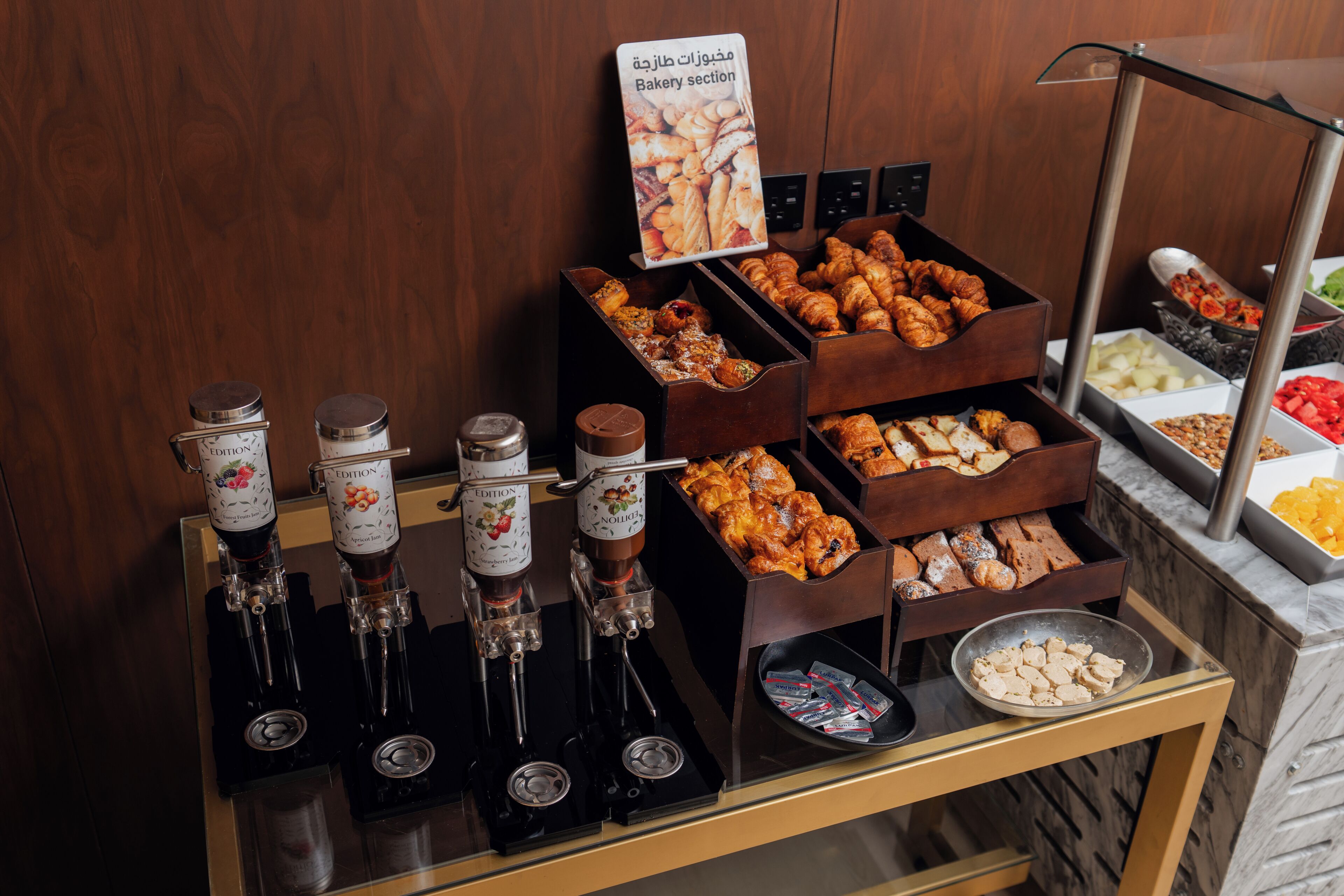 Petit déjeuner buffet