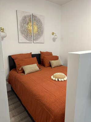 1 bedroom, iron/ironing board, travel crib, free WiFi