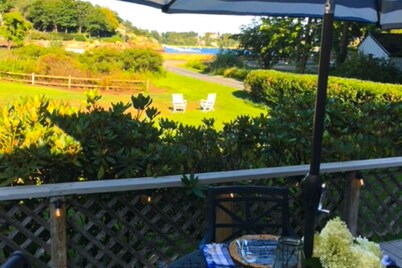 Beach-view home with beach access, deck, grill,  2 kayaks, & AC