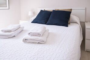 1 chambre, fer et planche à repasser