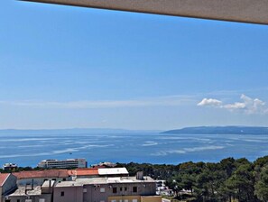 Blick von der Unterkunft