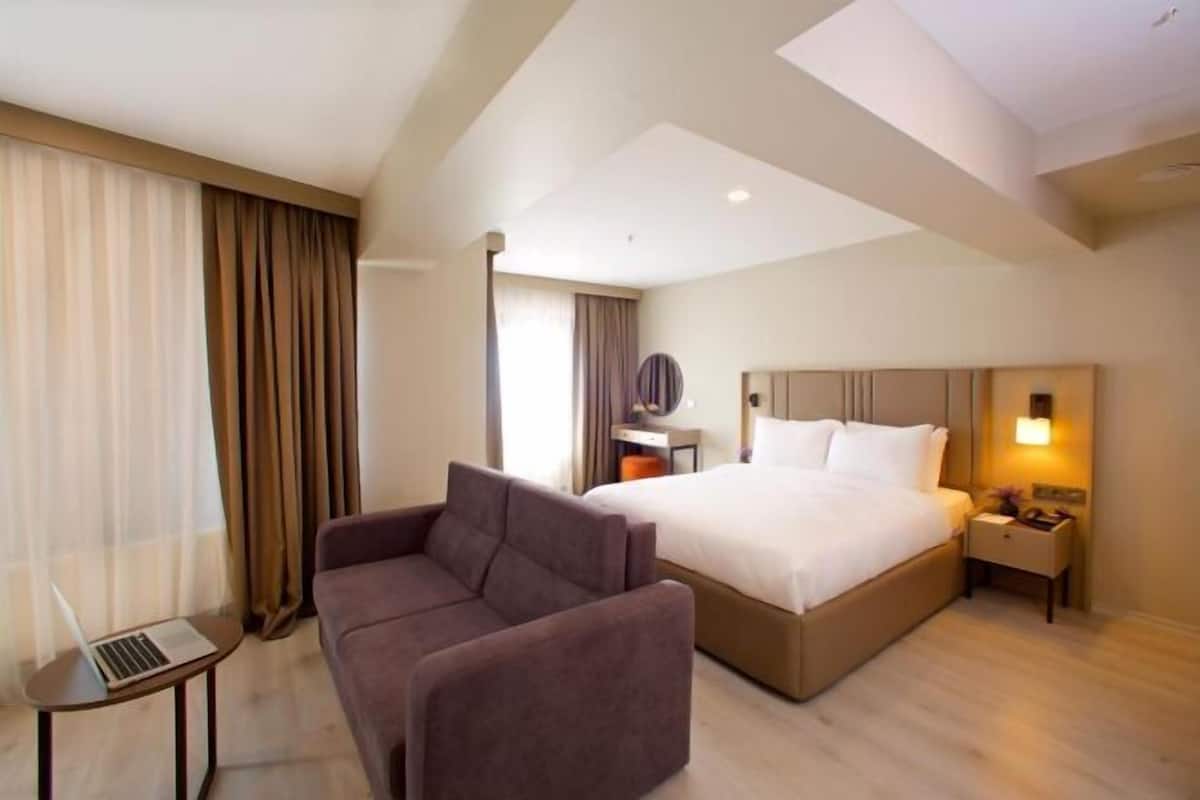 Premium bedding, down comforters, minibar, soundproofing