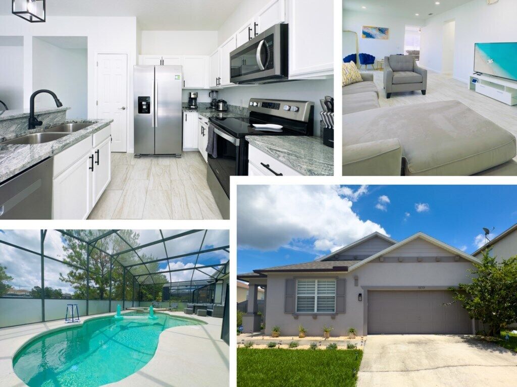 Luxury 4Bd Home Near Disney w/Pool (1653 PR)