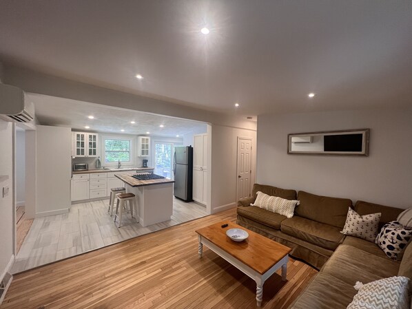 TV connectée, cheminée