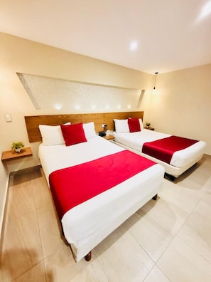 Quarto casal clássico | Wi-Fi de cortesia, roupa de cama