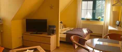 1 chambre, Wi-Fi gratuit, draps fournis