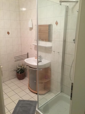 Dusche, Handtücher