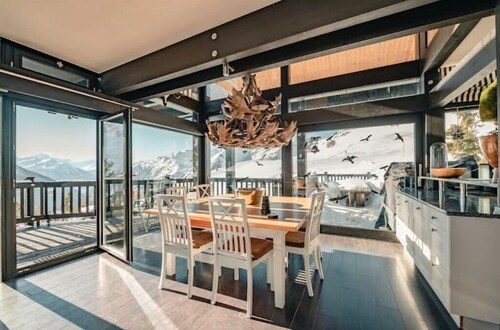 Chalet Virtus, a Luxury HUF Haus in the Swiss Alps