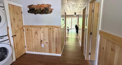 Rail Trail Retreat! Recently remodeled cozy home on Snowmobile/ATV Trail!
